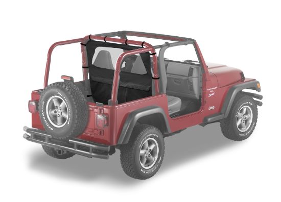 Picture of Bestop Soft Top Wind Screen - 80032-35