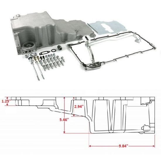 Picture of BluePrint Engines Engine Oil Pan - BPP81073