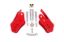 Picture of BMR Suspension Suspension Control Arm Link Mount Kit - CAB005R