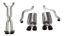 Picture of Corsa Performance Exhaust System Kit - 14108CBBLK