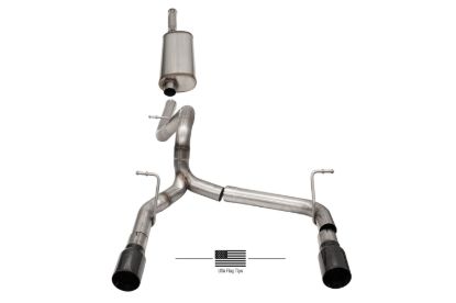Picture of Corsa Performance Exhaust System Kit - 21124BLKUSA