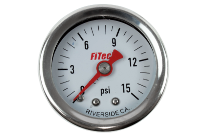 Picture of FiTech Fuel Injection Fuel Pressure Gauge - 80118