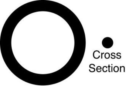 Picture of FMSI Automotive Hardware A/C Line O-Ring - MT0021-10