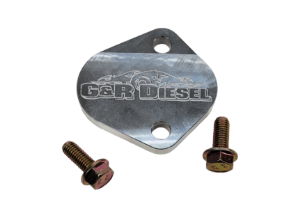 Picture of G&R Diesel Fuel Pump Block-Off Plate - GRD00185