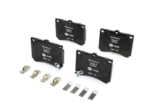 Picture of HELLA Brakes Disc Brake Pad Set - 355046311