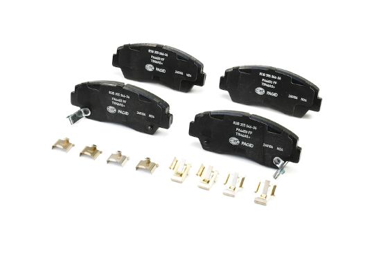 Picture of HELLA Brakes Disc Brake Pad Set - 355046361