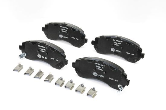 Picture of HELLA Brakes Disc Brake Pad Set - 355046611