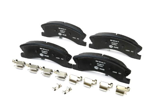 Picture of HELLA Brakes Disc Brake Pad Set - 355046711
