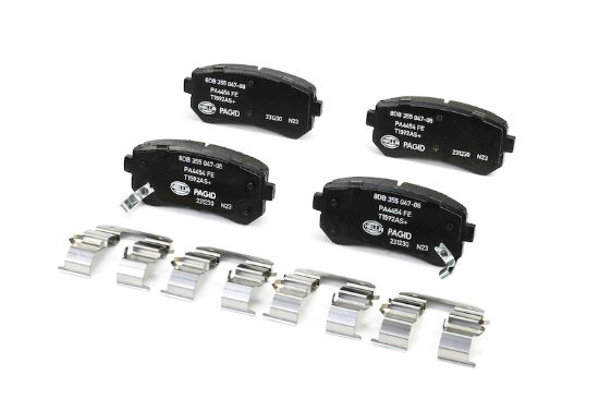 Picture of HELLA Brakes Disc Brake Pad Set - 355047081