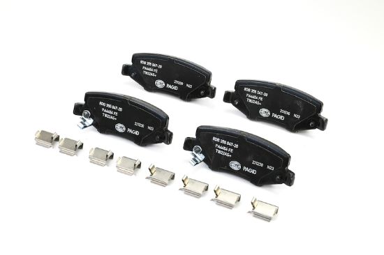 Picture of HELLA Brakes Disc Brake Pad Set - 355047201