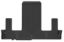 Picture of 21-   Chevy Tahoe Floor Liners 2nd row Black