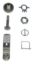Picture of Husky Towing Fifth Wheel Trailer Hitch Mount Kit - 33101
