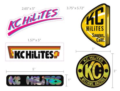 Picture of KC HiLiTES Bumper Decal - 9948