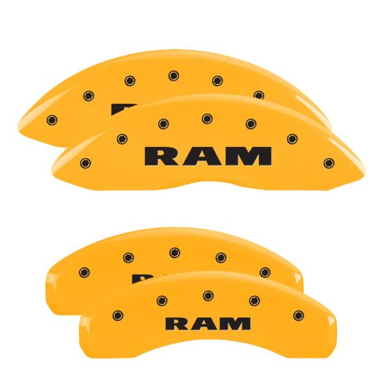 Picture of MGP Caliper Covers Disc Brake Caliper Cover - 55005SRAMYL