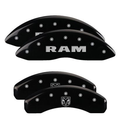 Picture of MGP Caliper Covers Disc Brake Caliper Cover - 55005SRMHBK