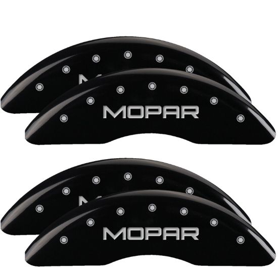 Picture of MGP Caliper Covers Disc Brake Caliper Cover - 55007SMOPBK