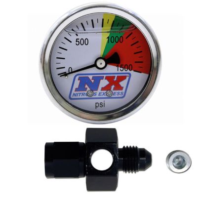 Picture of Nitrous Express Nitrous Oxide Pressure Gauge - 15509