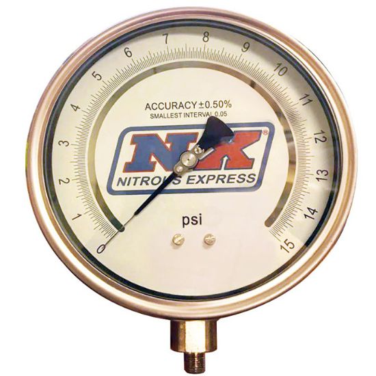 Picture of Nitrous Express Fuel Pressure Gauge - 15530
