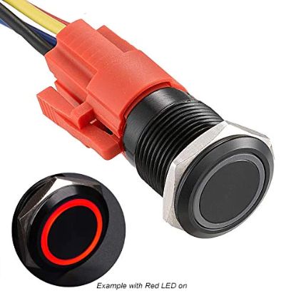 Picture of Nitrous Express Momentary Push Button Switch - 15703