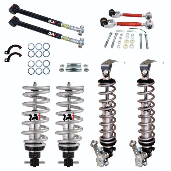 Picture of QA1 Coilover Adjustable Spring Lowering Kit - BW01-GMB4