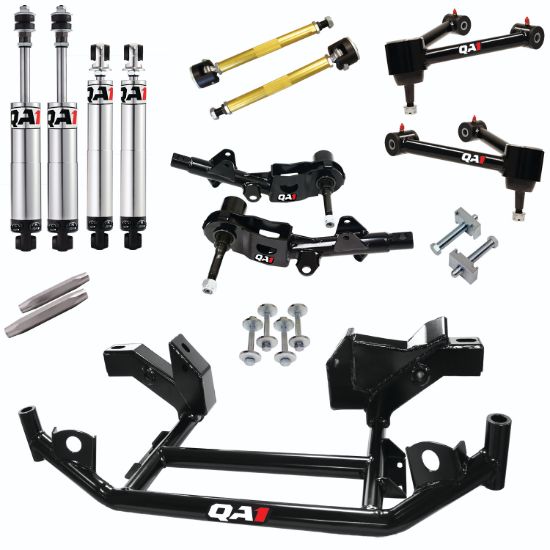 Picture of QA1 Coilover Adjustable Spring Lowering Kit - DK21-CRB2