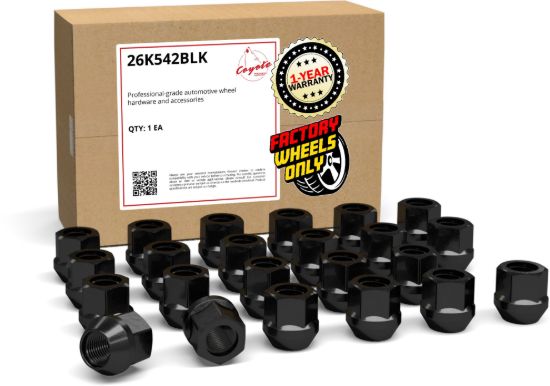 Picture of Coyote Premium Wheel Accessories Wheel Lug Nut - 26K542BLK