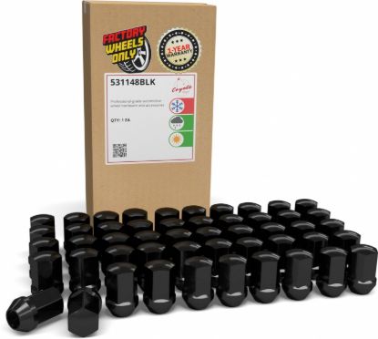 Picture of Coyote Premium Wheel Accessories Wheel Lug Nut - 531148BLK