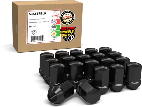 Picture of Coyote Premium Wheel Accessories Wheel Lug Nut - 53K567BLK