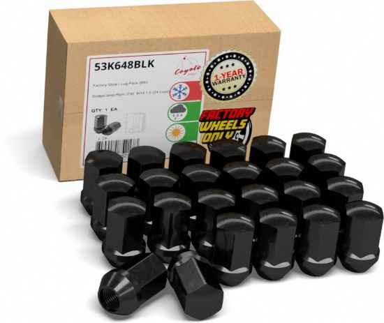 Picture of Coyote Premium Wheel Accessories Wheel Lug Nut - 53K648BLK