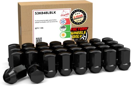 Picture of Coyote Premium Wheel Accessories Wheel Lug Nut - 53K848LBLK