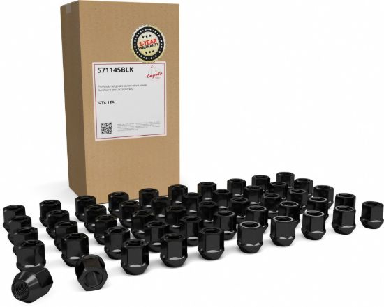 Picture of Coyote Premium Wheel Accessories Wheel Lug Nut - 571145BLK