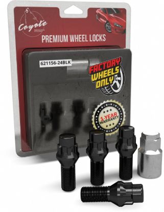 Picture of Coyote Premium Wheel Accessories Wheel Lock Set - 621156-24BLK