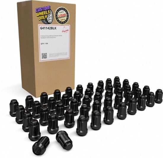 Picture of Coyote Premium Wheel Accessories Wheel Lug Nut - 641142BLK