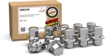 Picture of Coyote Premium Wheel Accessories Wheel Lug Nut - 68KX45