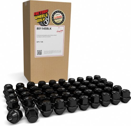 Picture of Coyote Premium Wheel Accessories Wheel Lug Nut - 801145BLK