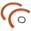 Picture of Crown Automotive Jeep Replacement Engine Crankshaft Seal - 4778228