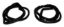 Picture of Crown Automotive Jeep Replacement Door Seal Kit - 5017462K
