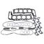 Picture of Crown Automotive Jeep Replacement Engine Cylinder Head Gasket Set - 5135794AA