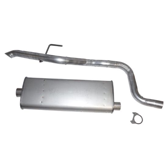 Picture of Crown Automotive Jeep Replacement Exhaust Muffler and Pipe Assembly - 52080441AA