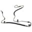 Picture of Crown Automotive Jeep Replacement Power Steering Pressure Hose - 52089325AD