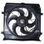 Picture of Crown Automotive Jeep Replacement Engine Cooling Fan Assembly - 55037692AB