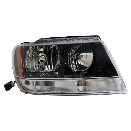 Picture of Crown Automotive Jeep Replacement Headlight Assembly - 55155128AJ