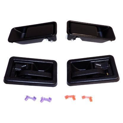 Picture of Crown Automotive Jeep Replacement Interior and Exterior Door Handle Set - 55176548MK