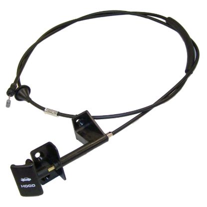 Picture of Crown Automotive Jeep Replacement Hood Release Cable - 55235483AD
