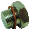 Picture of Crown Automotive Jeep Replacement Engine Oil Drain Plug Assembly - 68040680AA