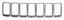 Picture of Crown Automotive Jeep Replacement Grille Insert - 68285652AA