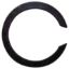 Picture of Crown Automotive Jeep Replacement Manual Transmission Gear Snap Ring - J0639441
