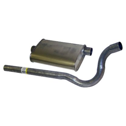 Picture of Crown Automotive Jeep Replacement Exhaust Muffler and Pipe Assembly - J5362725