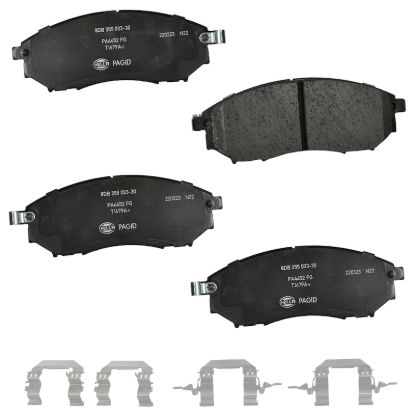 Picture of HELLA Brakes Disc Brake Pad Set - 355033301