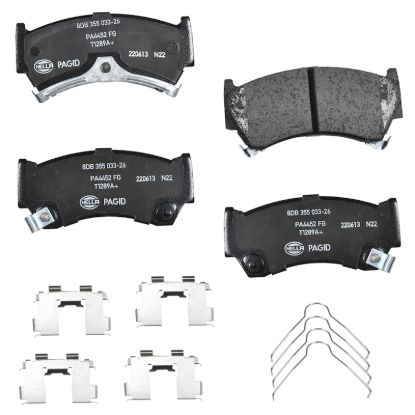 Picture of HELLA Brakes Disc Brake Pad Set - 355033261